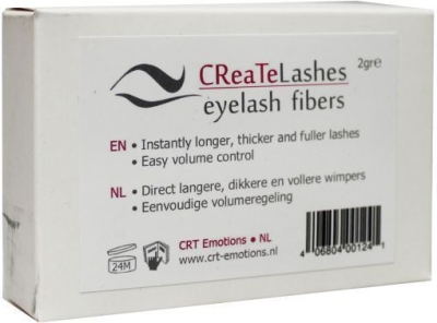 Foto van Createlashes eyelash fibers 1st via drogist