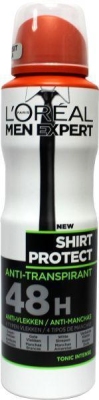 Foto van L'oréal paris men expert deospray shirt protect 150ml via drogist