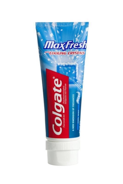 Foto van Colgate tandpasta max fresh cool mint 75ml via drogist