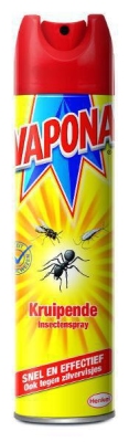 Foto van Vapona kruipende insecten & wespen spray 400ml via drogist