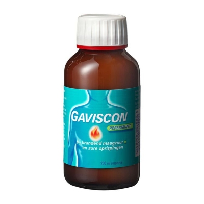 Gaviscon pepermunt liquid 200ml  drogist