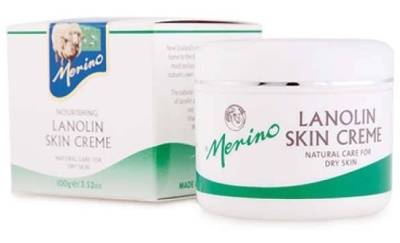 Foto van Merino lanoline skin creme pot 200gr via drogist