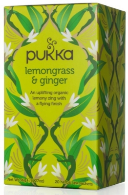 Pukka thee lemongrass & ginger 20zk  drogist