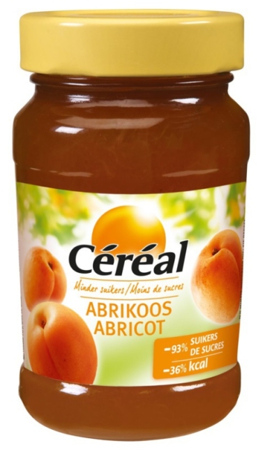 Foto van Cereal fruitbeleg abrikoos suikervrij 270g via drogist