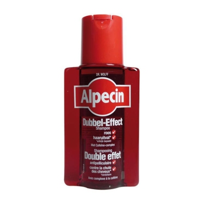 Foto van Alpecin shampoo dubbel effect 200ml via drogist