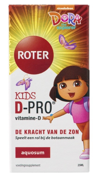 Foto van Roter d-pro kids aquosum 25ml via drogist