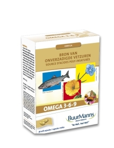 Buurmanns omega 3-6-9 36st  drogist