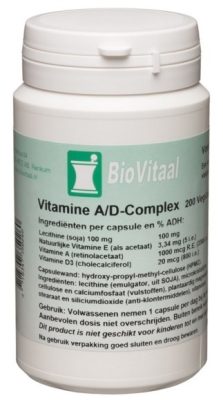 Biovitaal vit a/d comp 200cp  drogist