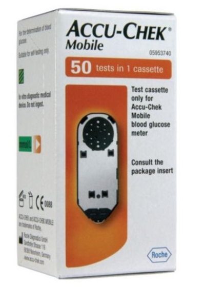 Accu check mobile testcassette 50st  drogist