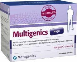 Foto van Metagenics multigenics men 30sach via drogist