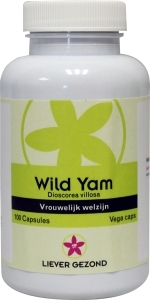 Foto van Liever gezond wild yam root 100 capsules via drogist