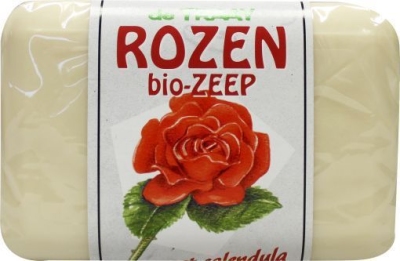 Foto van Traay zeep roos/calendula bio 250g via drogist