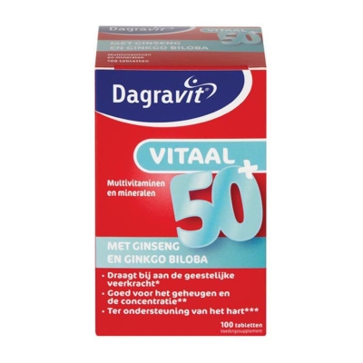 Dagravit vitaal 50+ 100tab  drogist