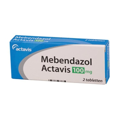 Foto van Actavis mebendazol 100 mg 2st via drogist