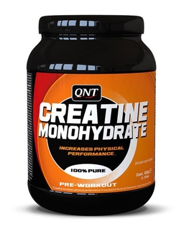 Foto van Qnt creatine monohydrate pure 800gr via drogist