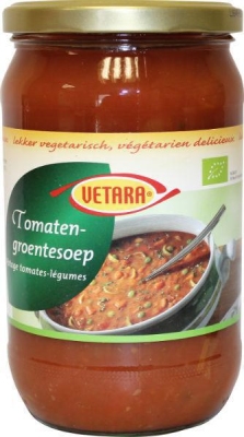 Foto van Vetara tomaten-groentesoep 680g via drogist