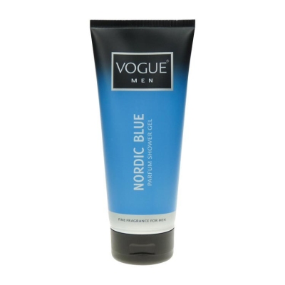 Foto van Vogue men shower gel nordic blue 200ml via drogist