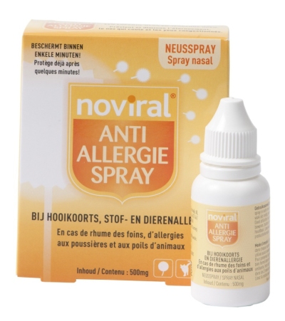 Noviral anti allergie spray 500mg  drogist