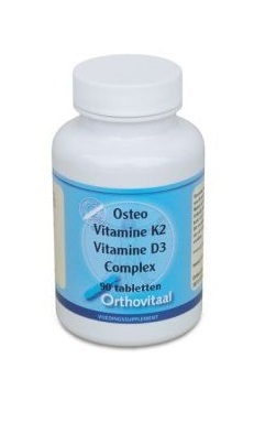 Orthovitaal osteo vitamine k2/d3 90tab  drogist