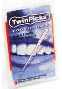 Foto van Twinpicks tandenstoker plastic 28st via drogist