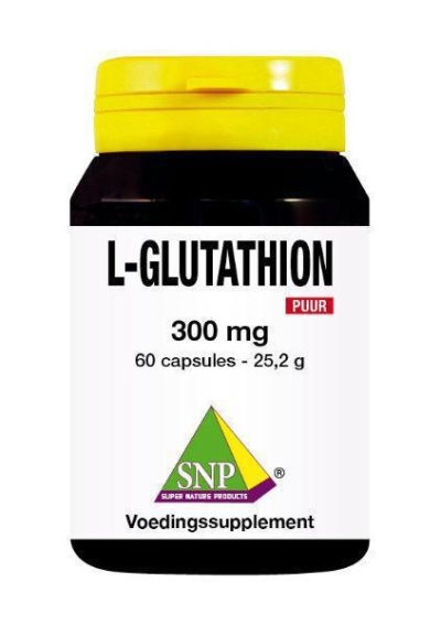 Foto van Snp l-glutathion 300 mg puur 60ca via drogist