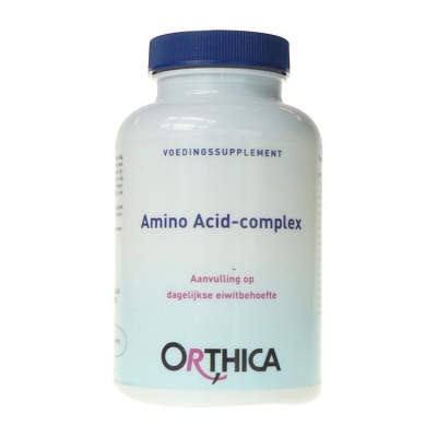 Foto van Orthica amino acid complex 120tab via drogist