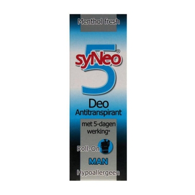 Syneo 5 deoroller 5 anti-transparant 50ml  drogist