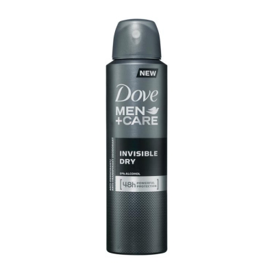 Foto van Dove deospray invisible dry men+care 150ml via drogist