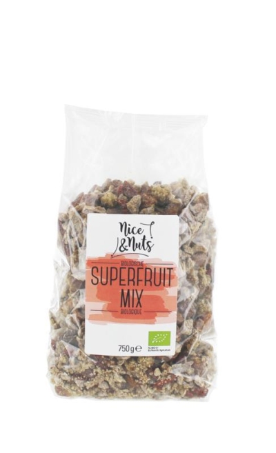 Foto van Nice & nuts superfruit mix 750g via drogist
