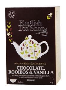 English tea shop rooibos chocolate & vanilla 20bui  drogist