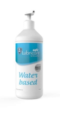 Foto van Safe glijmiddel waterbased 500ml via drogist