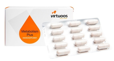 Foto van Virtuoos metabolism plus 60cp via drogist