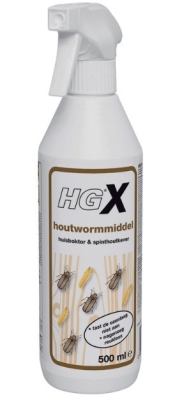 Hg anti-insecten x houtwormmiddel 500ml  drogist