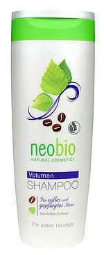 Foto van Neobio shampoo volume 250ml via drogist