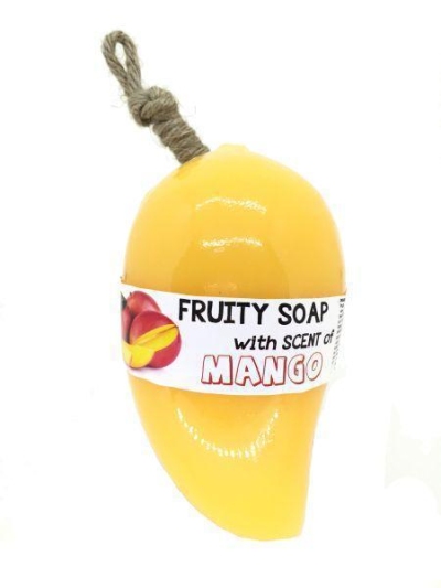 Foto van Fruity soap mango zeep 105g via drogist
