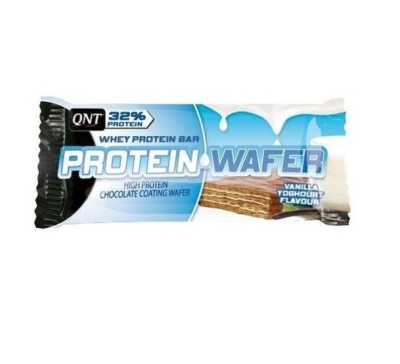 Qnt wafer protein 32% yoghurt 12 x 35gr  drogist