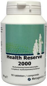 Metagenics health reserve 2000 90tab  drogist