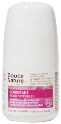 Douce nature deodorant roll on gevoelige huid 50ml  drogist