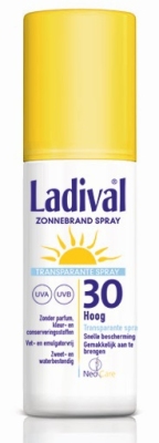 Ladival zonnebrand spray spf30 150ml  drogist