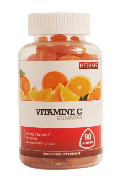 Foto van Fitshape vitamine c gummies 90st via drogist