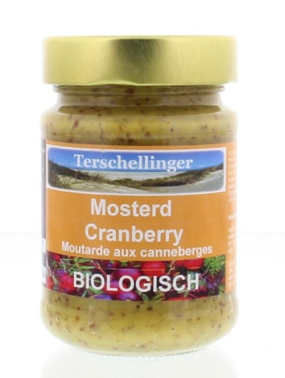 Terschellinger mosterd cranberry 6 x 6 x 200g  drogist