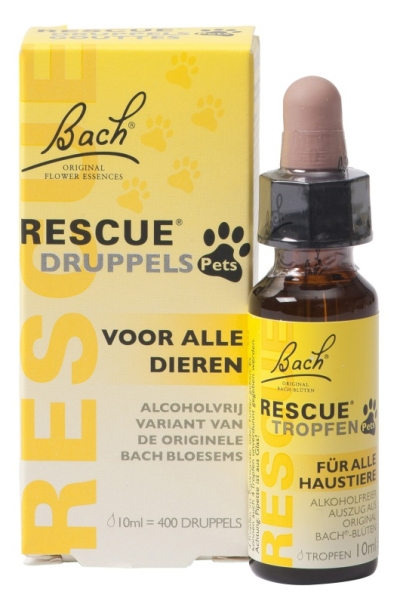 Foto van Bach rescue pets voor alle dieren 10ml via drogist