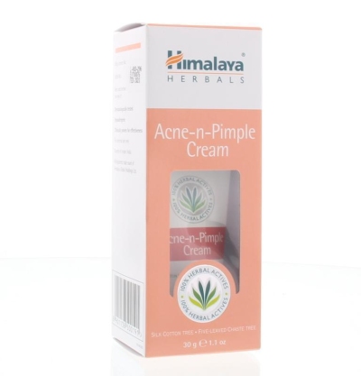 Foto van Himalaya acnecreme herbals acne-n-pimple cream 30g via drogist