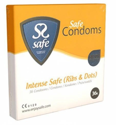 Foto van Safe condoom intense safe 36st via drogist