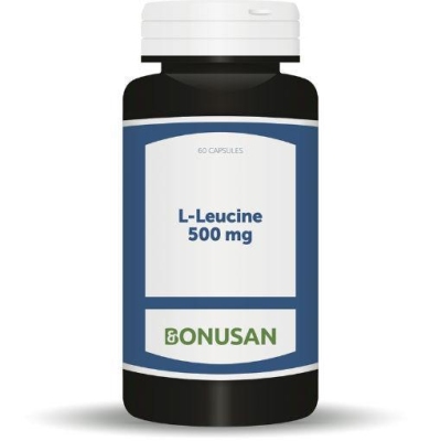 Bonusan l-leucine 500 mg 60cap  drogist