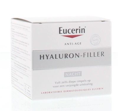 Foto van Eucerin nachtcreme anti age hyaluron filler 50 ml via drogist