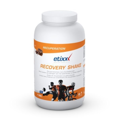 Foto van Etixx recovery shake framboos 1500g via drogist