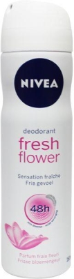 Nivea deodorant fresh flower spray 150ml  drogist