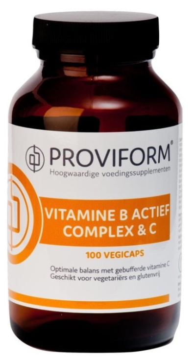 Foto van Proviform vitamine b actief complex & c 100vc via drogist