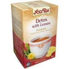 Foto van Yogi tea detox with lemon 17st via drogist